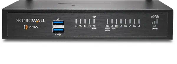 SonicWall Tz270 pare-feux (matériel) 2 Gbit/s - Firewall - visuel 1