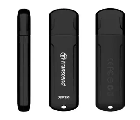 TRANSCEND 32Go Clé USB750 USB3.0 MLC black - Transcend - Adaptateur stockage - visuel 3