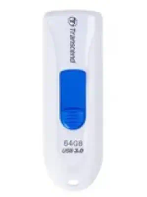 Transcend JetFlash 790 64GB lecteur USB flash 64 Go USB Type-A 3.2 Gen 1 (3.1 Gen 1) Blanc - Adaptateur stockage - visuel 1