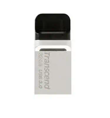 TRANSCEND 32Go Clé USB 3.1 Gen 1 - Transcend - visuel 1 - hello RSE - Conception métallique. Légère et compacte