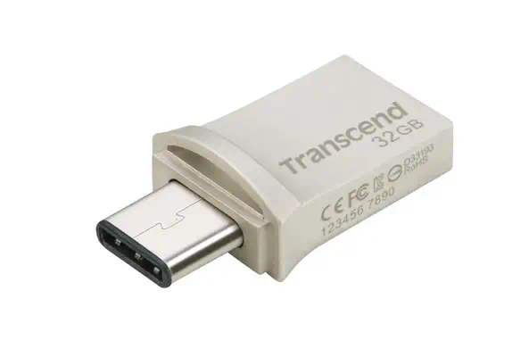 Transcend JetFlash 890 32GB lecteur USB flash 32 Transcend - visuel 1 - hello RSE - Encore plus d'espace avec 32 Go de capacité