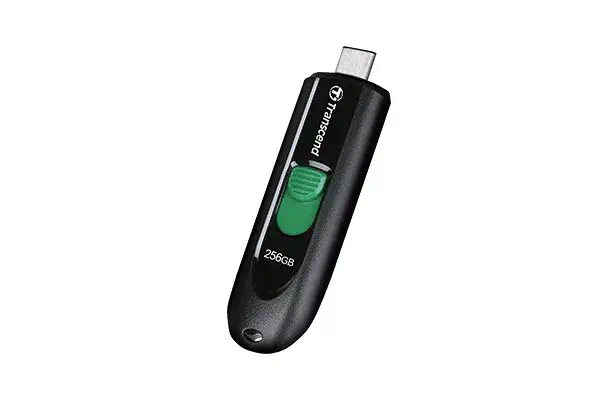 Transcend JetFlash 790C lecteur USB flash 256 Go USB Type-C 3.2 Gen 1 (3.1 Gen 1) Noir - Adaptateur stockage - visuel 3