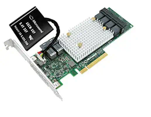 Microsemi SmartRAID 3154-24i contrôleur RAID PCI Express x8 3.0 12 Gbit/s - Accessoire Serveur - visuel 1