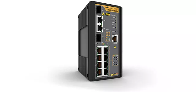 Vente Switchs et Hubs ALLIED Industrial managed PoE+ switch 8 x 10/100/1000TX sur hello RSE