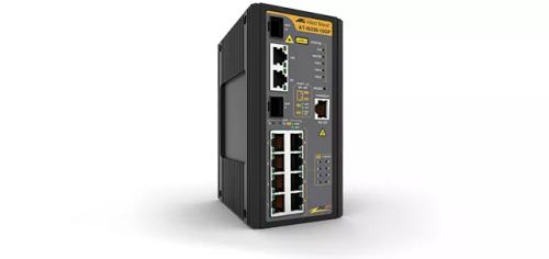 Revendeur officiel Switchs et Hubs ALLIED Industrial managed PoE+ switch 8 x 10/100/1000TX PoE+ ports