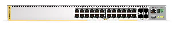 Vente ALLIED 24-port 10/100/1000T stackable switch 4 SFP+ ports Allied Telesis au meilleur prix - visuel 2