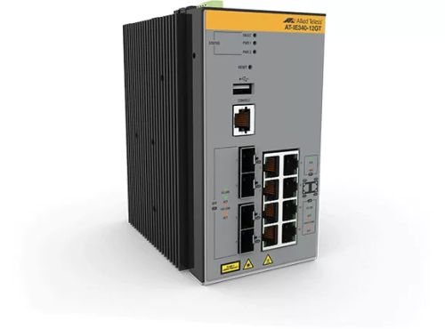 Revendeur officiel Switchs et Hubs ALLIED L3 Industrial Ethernet Switch 8x 10/100/1000-T 4x SFP Ports