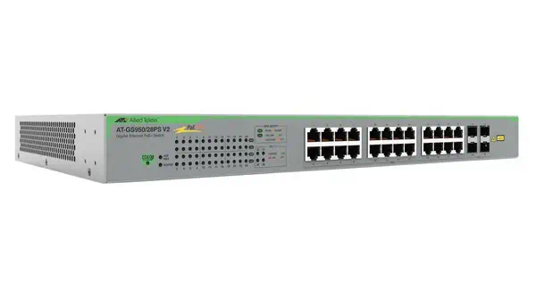ALLIED Gigabit webSmart switch 24x 10/100/1000-T PoE+ 4x - Allied Telesis - Switchs et Hubs - visuel 1