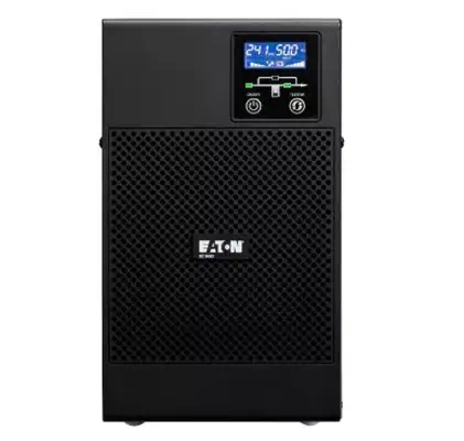 Eaton 9E alimentation d'énergie non interruptible Double-conversion (en ligne) 1 kVA 800 W 4 sortie( - Onduleur - visuel 1