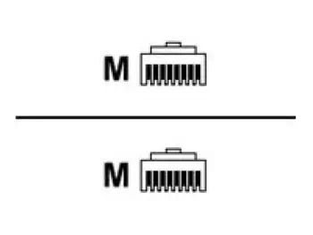 Comparaison Câble RJ et Fibre optique 22,86 m