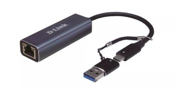 Vente Accessoire Wifi D-LINK USB/USB-C to 2.5 Gigabit Ethernet Network Adapter