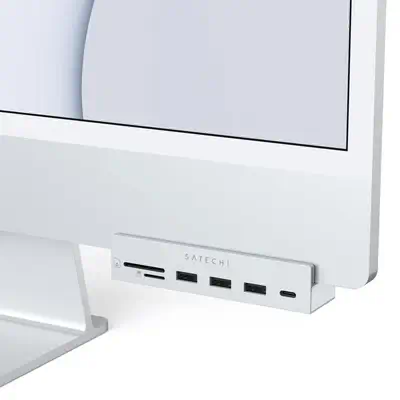 Satechi ST-UCICHS station d'accueil USB 3.2 Gen 1 (3.1 Gen 1) Type-C Argent - Station d'accueil pour portable - visuel 3