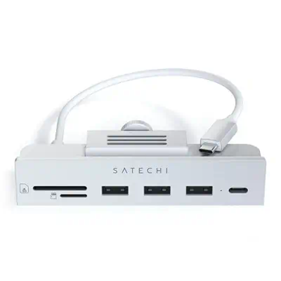 Satechi ST-UCICHS station d'accueil USB 3.2 Gen 1 (3.1 Gen 1) Type-C Argent - Station d'accueil pour portable - visuel 2