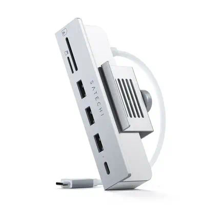 Satechi ST-UCICHS station d'accueil USB 3.2 Gen 1 (3.1 Gen 1) Type-C Argent - Station d'accueil pour portable - visuel 1
