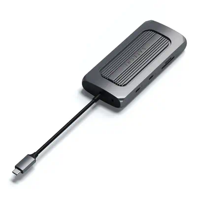 Satechi ST-UCMXAM station d'accueil USB 3.2 Gen 1 (3.1 Gen 1) Type-C Gris - Station d'accueil pour portable - visuel 3