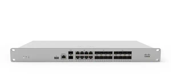 Cisco Meraki MX250 pare-feux (matériel) 1U 4 Gbit/s - Firewall - visuel 1