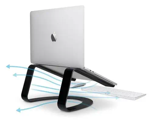 Twelve South Curve Supports de Laptop Noir - Support Fixe & Mobile - visuel 2