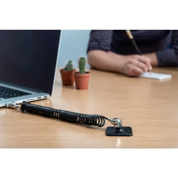 Compulocks Dual Head Coiled Cable Keyed Lock  - Autre - Autre Accessoire pour portable - visuel 7