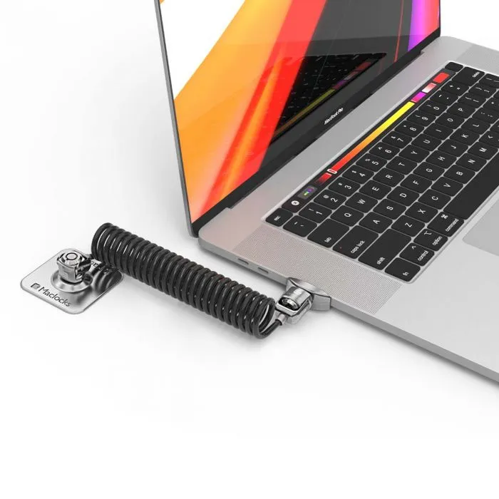 Compulocks Dual Head Coiled Cable Keyed Lock  - Autre - Autre Accessoire pour portable - visuel 4