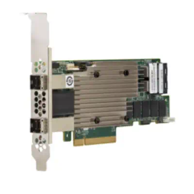 Broadcom MegaRAID 9480-8i8e contrôleur RAID PCI Express x8 3.1 12 Gbit/s - Adaptateur stockage - visuel 1