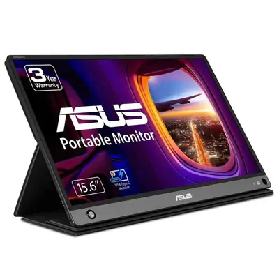 ASUS ZenScreen MB16AHP écran plat de PC 39,6 cm (15.6") 1920 x 1080 pixels Full HD LED Noir - Asus - Ecran Ordinateur - visuel 1