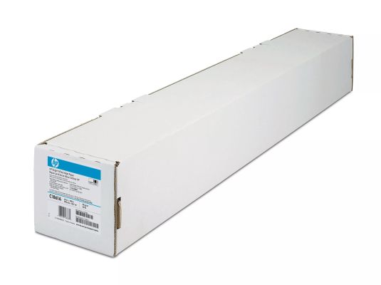Revendeur officiel Papier HP PAPIER blanc brillant inkjet 90g/m2 914mm x 91.4m 1