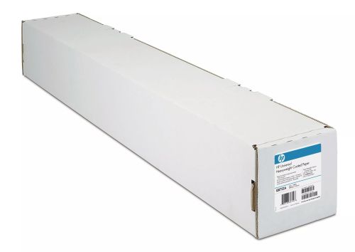Achat Papier HP COATED papier blanc inkjet 90g/m2 610mm x 45.7m 1 rouleau pack de 1