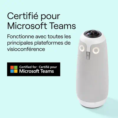 Owl Labs Meeting Owl 3 système de vidéo conférence 16 MP Système de vidéoconférence de groupe - Visioconférence - visuel 1