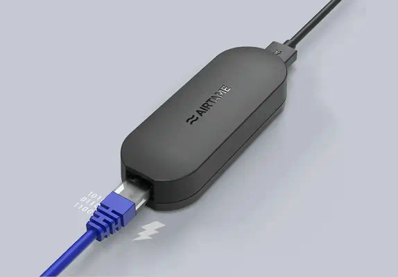 Airtame AT-PoE Gigabit Ethernet 5 V - Boitier d'alimentation - visuel 1
