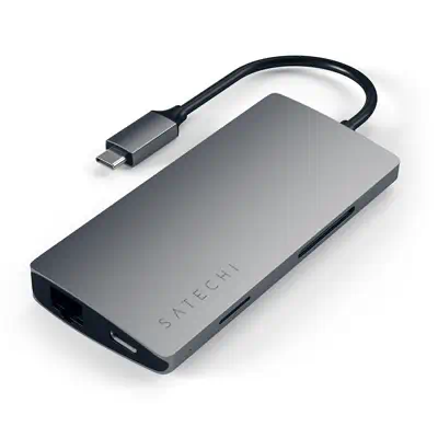 Satechi Multi-Port Adapter V2 Dock st.  - Station d'accueil pour - Station d'accueil pour portable - visuel 2