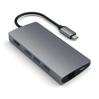 Satechi Multi-Port Adapter V2 Dock st.  - Station d'accueil pour - Station d'accueil pour portable - visuel 1