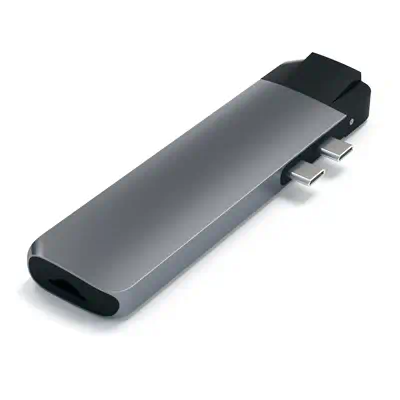 Satechi ST-TCPHEM station d'accueil Thunderbolt 3 Gris - Station d'accueil pour portable - visuel 1