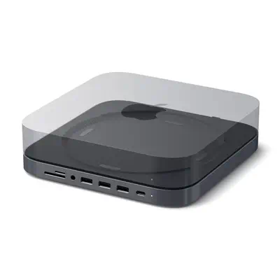 Satechi ST-ABHFM station d'accueil USB 3.2 Gen 1 (3.1 Gen 1) Type-C Noir - Station d'accueil pour portable - visuel 3