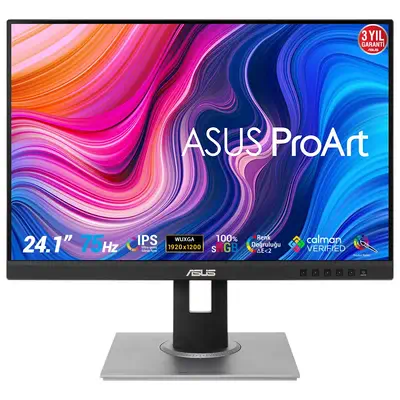 ASUS ProArt PA248QV écran plat de PC 61,2 cm (24.1") 1920 x 1200 pixels WUXGA LED Noir - Asus - Ecran Ordinateur - visuel 1