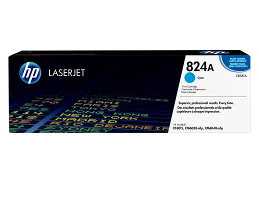 HP 824A tambour d'imagerie LaserJet cyan - Tambour - visuel 1