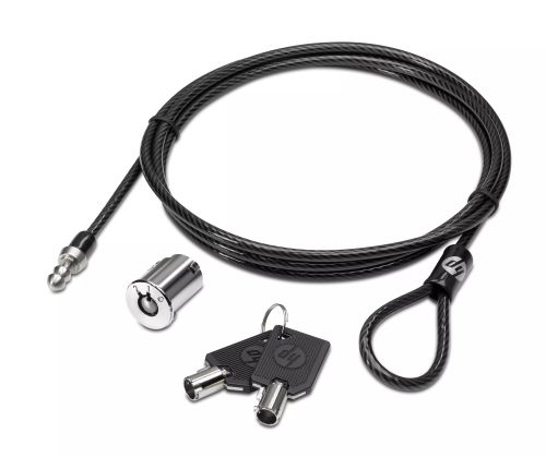 Vente HP Câble antivol pour station d'accueil avec clé maîtresse au meilleur prix