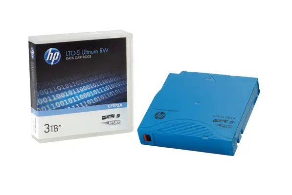 HPE C7975A support de stockage de secours Bande de données vierge 1,5 To LTO 1,26 cm - Cartouche LTO - visuel 1