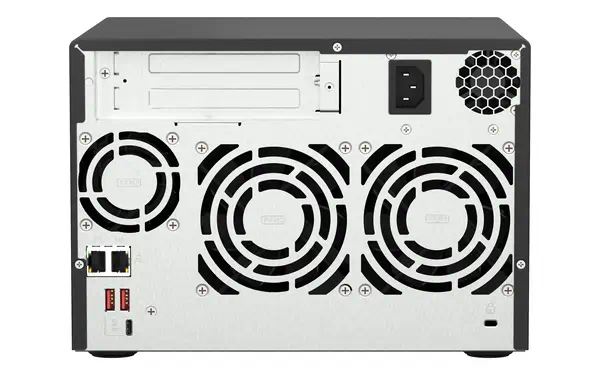 QNAP TS-673A NAS Tower Ryzen Embedded V1500B 8 Go DDR4 0 To QNAP Turbo System Anthracite - Serveur NAS - visuel 6