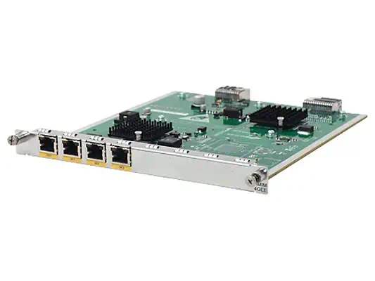 HPE MSR 4-port Gig-T HMIM module de commutation réseau - Accessoire Réseau - visuel 1