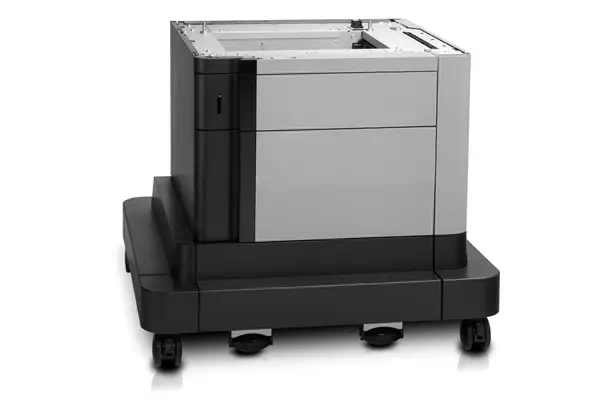 HP Chargeur papier avec armoire LaserJet - 500 feuilles - Accessoires pour imprimante - visuel 2