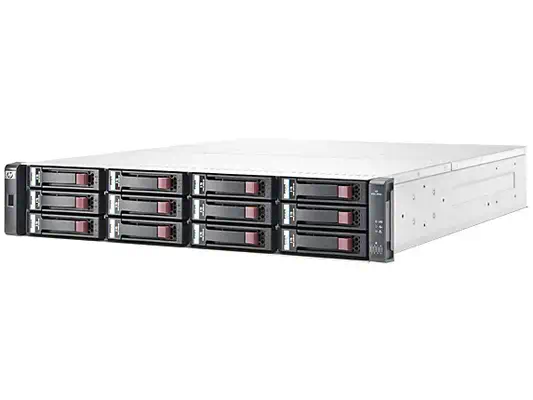 HPE MSA 1040 boîtier de disques Rack (2 U) Noir, Acier inoxydable - Serveur NAS - visuel 2