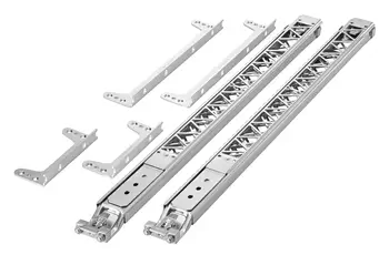 Garantie Kit de montage en rack universel Networking X450 4U/7U 4 montants