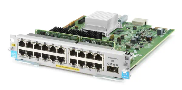 20-port 10/100/1000BASE-T PoE+ MACsec / 1-port 40GbE QSFP+ v3 zl2 - HP - Accessoire Réseau - visuel 1