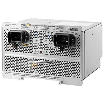 Comparaison Aruba 5400R 2750W PoE+ zl2