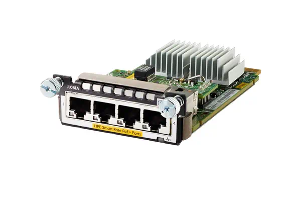 HPE Module Aruba Networking 3810M 4 Smart Rate PoE+ - Accessoire Réseau - visuel 1