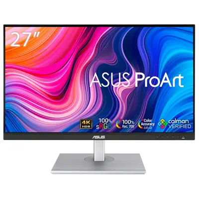 ASUS ProArt PA279CV écran plat de PC 68,6 cm (27") 3840 x 2160 pixels 4K Ultra HD LED Noir, Argent - Asus - Ecran Ordinateur - visuel 1