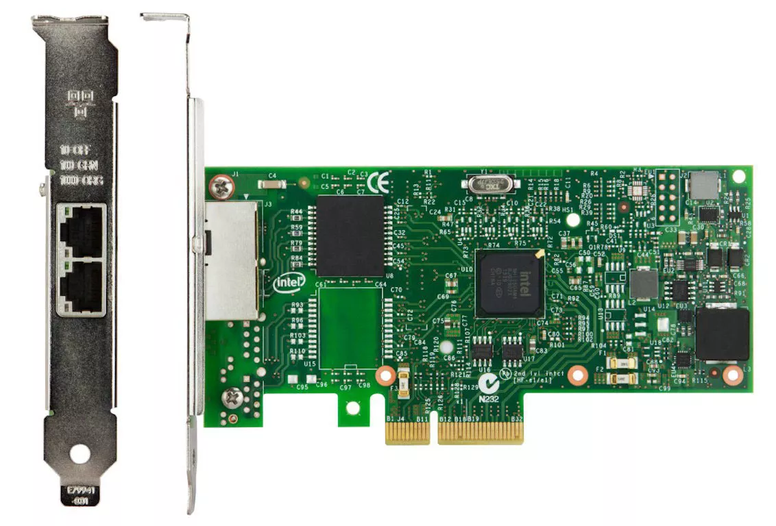 Revendeur officiel LENOVO ISG ThinkSystem Intel I350-T2 PCIe 1Gb 2-Port