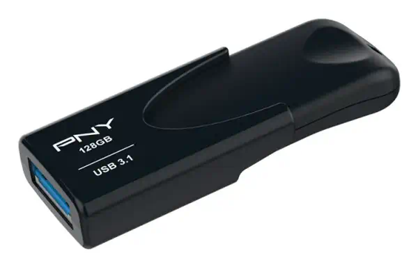 PNY Attache 4 lecteur USB flash 128 Go USB Type-A 3.2 Gen 1 (3.1 Gen 1) Noir - Disque dur Externe - visuel 5