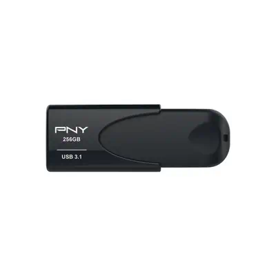 PNY Attache 4 lecteur USB flash 256 Go USB Type-A 3.2 Gen 1 (3.1 Gen 1) Noir - Adaptateur stockage - visuel 2
