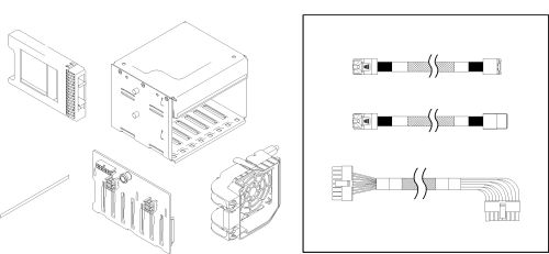 Vente Accessoire Onduleur LENOVO ISG ThinkSystem ST250 8.89cm 3.5inch SATA/SAS